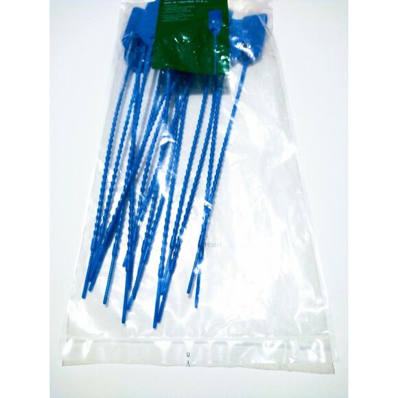 Commercial Electric 11" Security Seal Strap Zip Ties Nylon Tamper Proof, 15 Pack - Picture 7 of 9